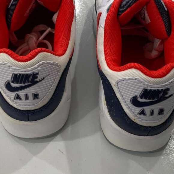 Nike Air Max 90 GS 7 Youth USA Denim Shoe with Box - Picture 5 of 7